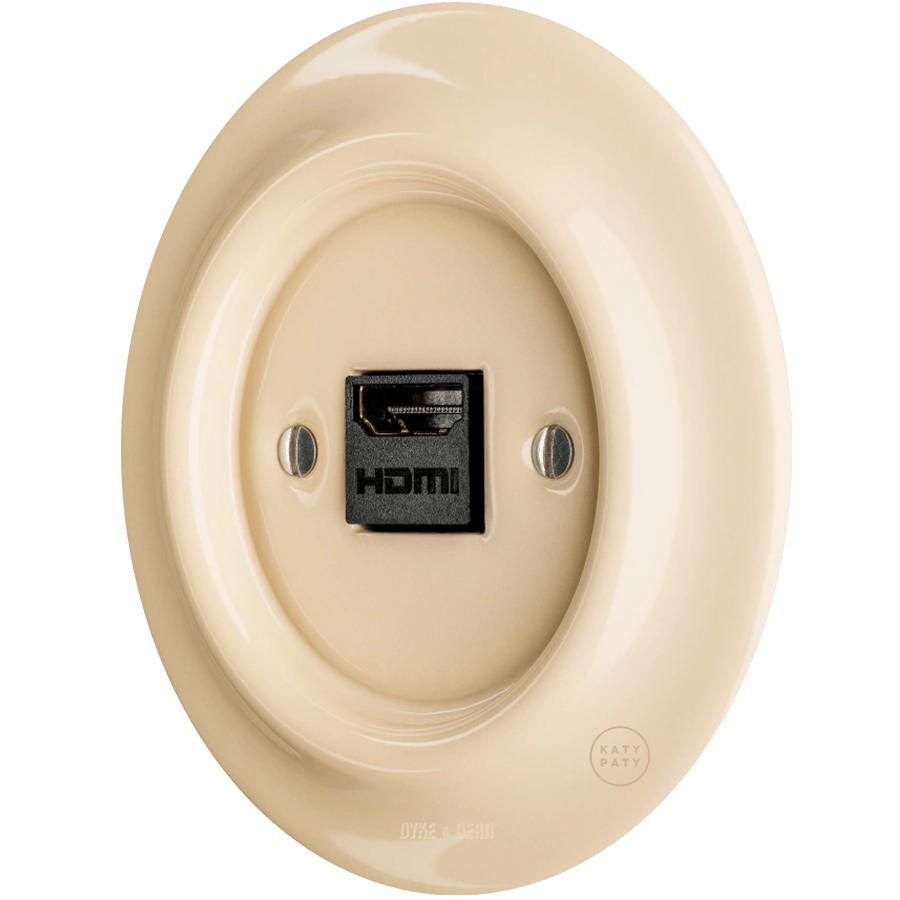 PORCELAIN WALL SOCKET SAND HDMI - DYKE & DEAN