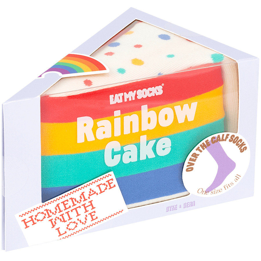 RAINBOW CAKE SOCKS - DYKE & DEAN