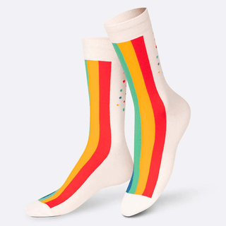 RAINBOW CAKE SOCKS - DYKE & DEAN