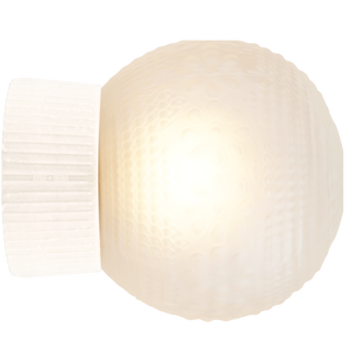 RIBBED CERAMIC REARWIRED LAMPS - WALL LIGHTS - DYKE & DEAN  - Homewares | Lighting | Modern Home Furnishings