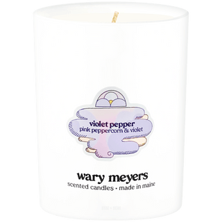 WARY MEYERS VIOLET PEPPER CANDLE - DYKE & DEAN