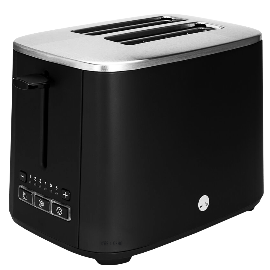 WILFA PREMIUM BLACK TOASTER - DYKE & DEAN