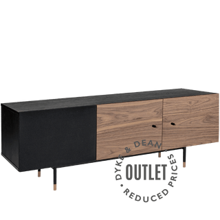 WOODMAN JUGEND TV SIDEBOARD UNIT WALNUT OUTLET - DYKE & DEAN